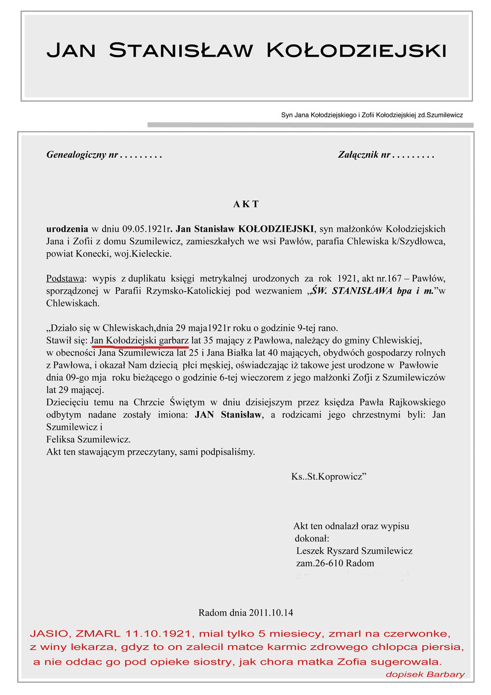 ALBUM RODOWY 136 dopisekz com