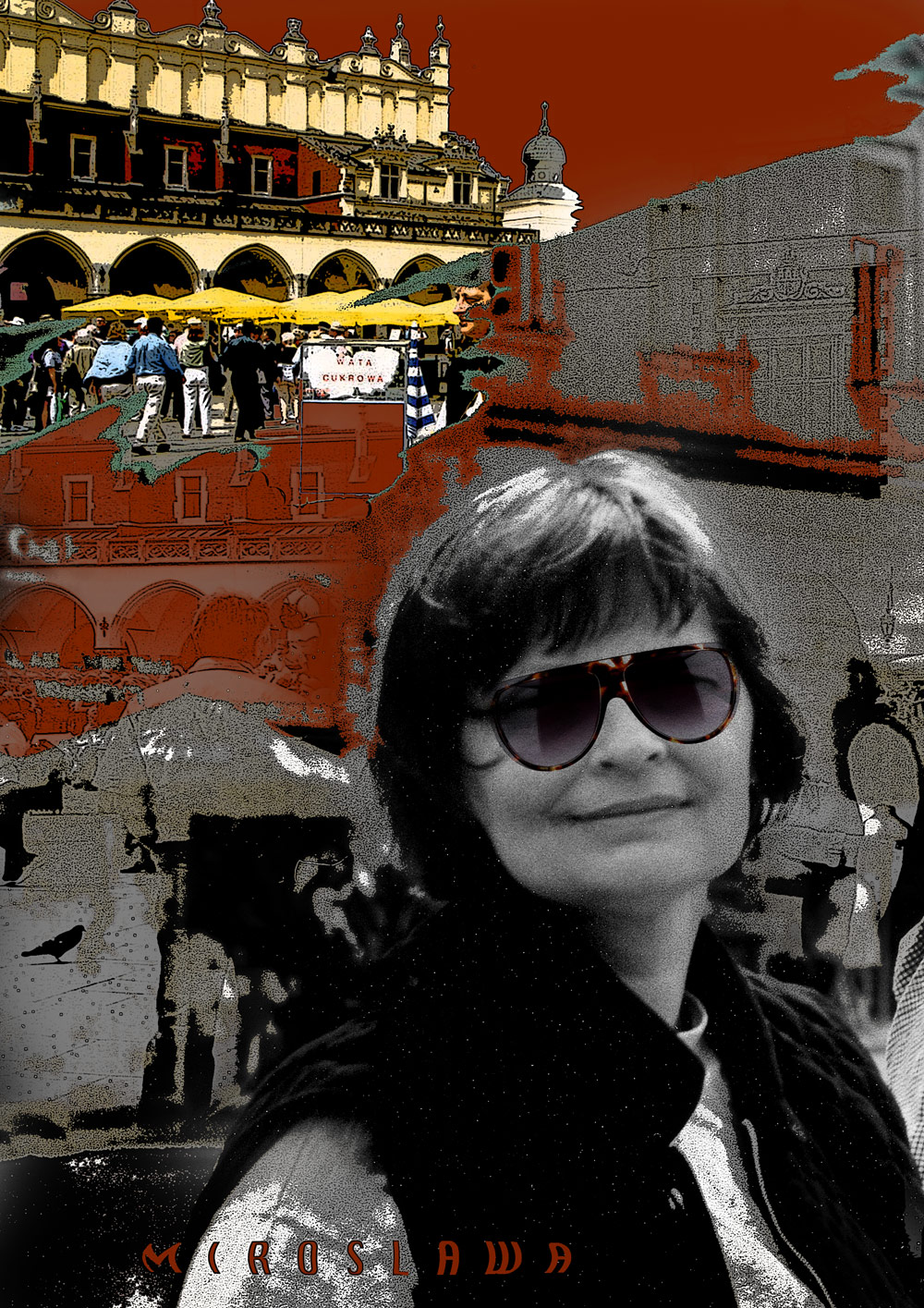 MIRUSIA W OKULARACH PLAKAT COM